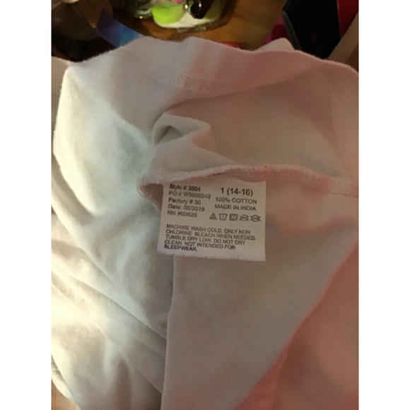 Del Sol White Pink Flamingo Palm Tree Short Sleeve Tee 1X “COLOR CHANGING” - Picture 5 of 15